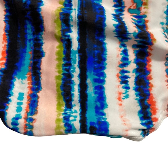 Island Escape Foldover Waist Full Coverage Bikini Swim Bottoms Plus Size 14 - Picture 11 of 16